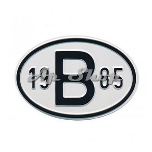 PLAQUE  19 B 85