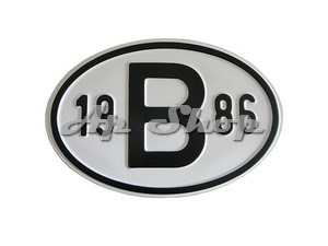 PLAQUE  19 B 86