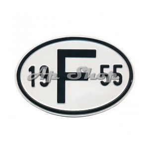 PLAQUE  19 F 55