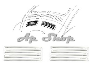 GRILLES CAPOT ARRIERE EN 2 PIECES