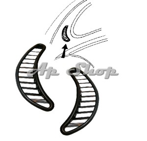 GRILLES ARRIERES LATERALES NOIRES