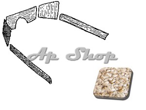 KIT TAPIS 5 PIECES 54-57 OATMEAL