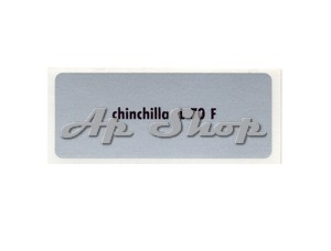 STICKER - COULEUR L 70 F  Chinchilla