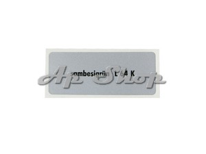 STICKER - COULEUR L 64 K  Sambesigrün