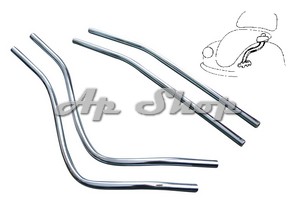 KIT TUYAUX DURS RESERVOIR LIQUIDE DE FREIN / MAITRE CYLINDRE 68->